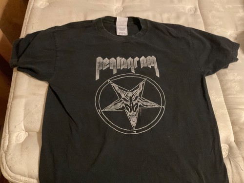 Pentagram shirt large - pentagram, t-shirt
